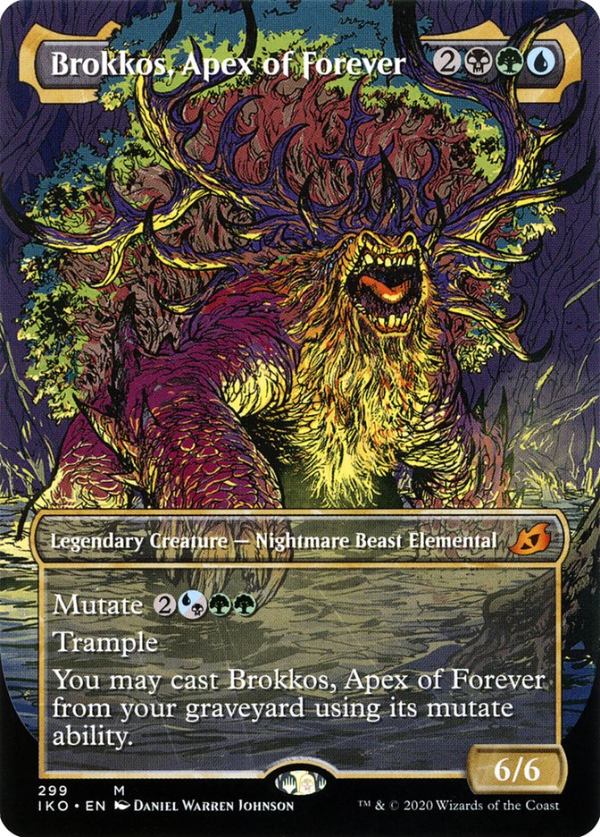 Brokkos, Apex of Forever (Showcase) [Ikoria: Lair of Behemoths] 