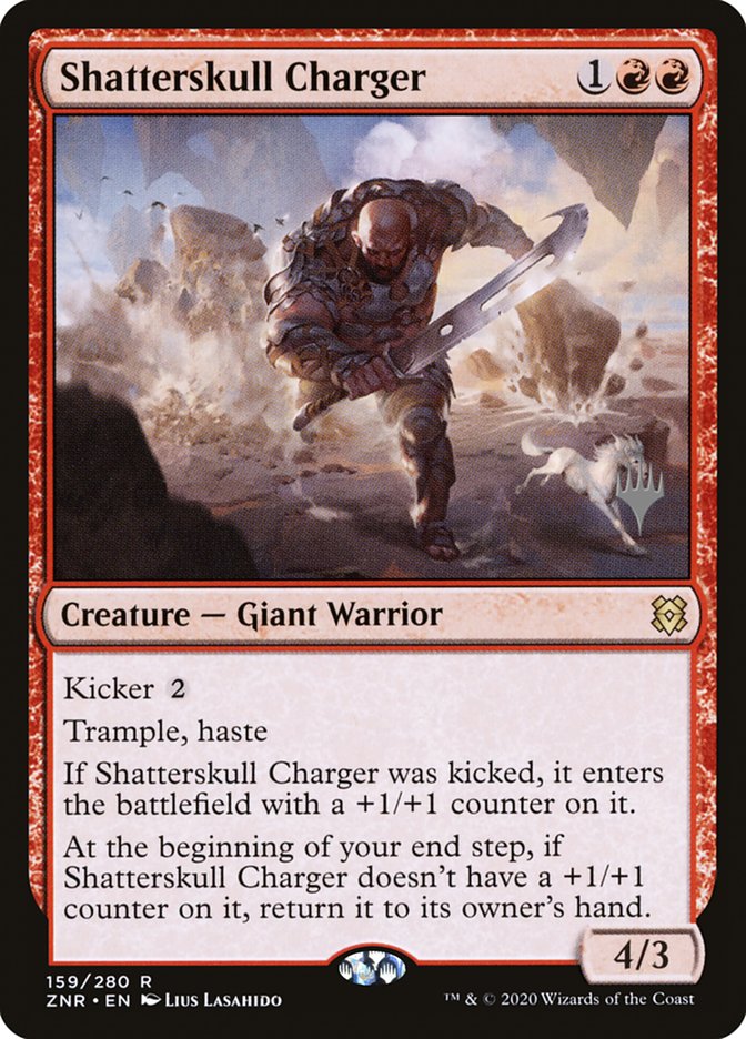 Shatterskull Charger (Promo Pack) [Zendikar Rising Promos] 