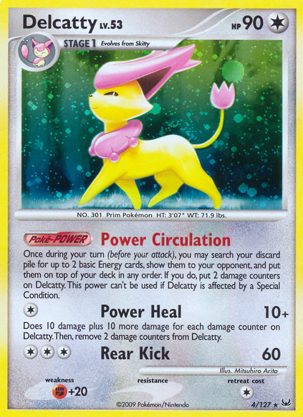 Delcatty (4/127) [Platinum: Base Set] 