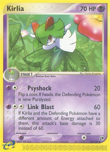 Kirlia (40/100) [EX: Sandstorm] 