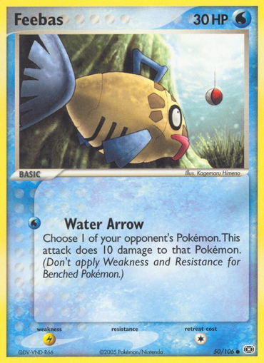 Feebas (50/106) [EX: Emerald] 