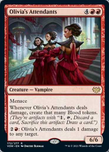 Olivia's Attendants [Innistrad: Crimson Vow] 