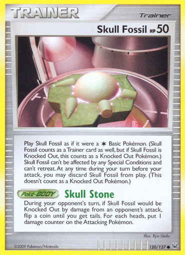 Skull Fossil (120/127) [Platinum: Base Set] 