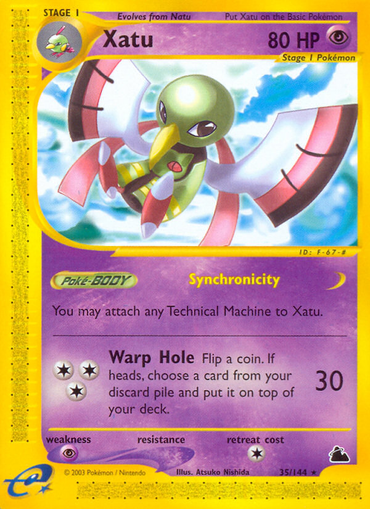 Xatu (35/144) [Skyridge] 