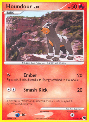 Houndour (69/106) [Diamond &amp; Pearl: Great Encounters] 