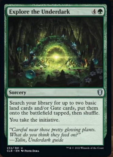 Explore the Underdark [Commander Legends: Battle for Baldur's Gate] 