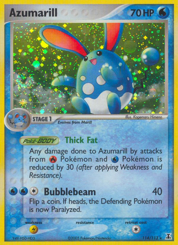 Azumarill (114/113) [EX: Delta Species] 