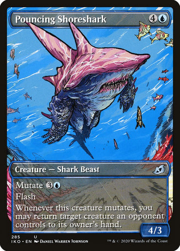 Pouncing Shoreshark (Showcase) [Ikoria: Lair of Behemoths] 