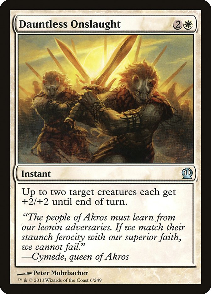 Dauntless Onslaught [Theros] 