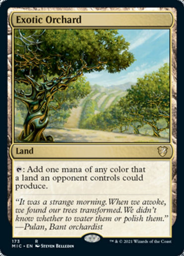 Exotic Orchard [Innistrad: Midnight Hunt Commander] 