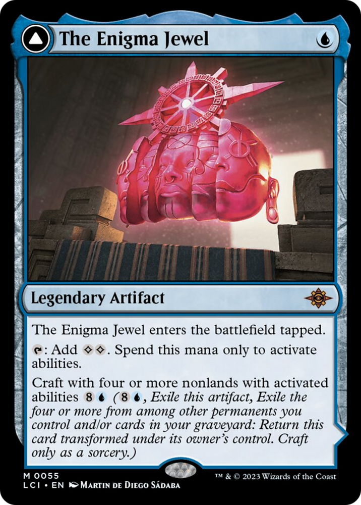 The Enigma Jewel // Locus of Enlightenment [The Lost Caverns of Ixalan] 