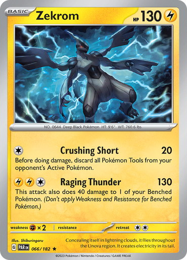 Zekrom (066/182) [Scarlet &amp; Violet: Paradox Rift] 