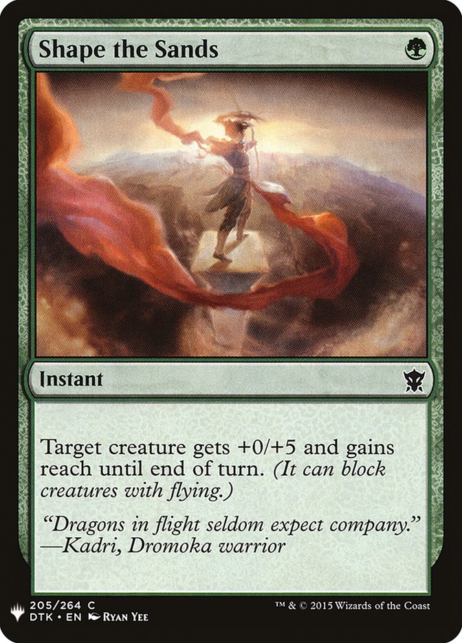 Shape the Sands [Mystery Booster] 