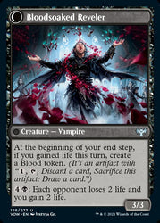 Restless Bloodseeker // Bloodsoaked Reveler [Innistrad: Crimson Vow] 