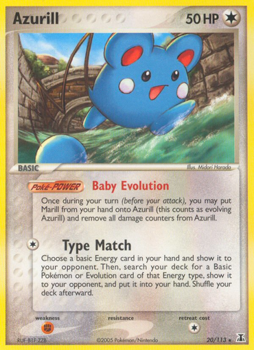 Azurill (20/113) [EX: Delta Species] 