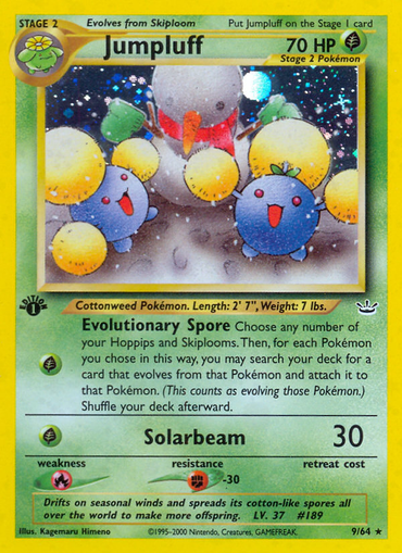 Jumpluff (9/64) [Neo Revelation 1st Edition] 