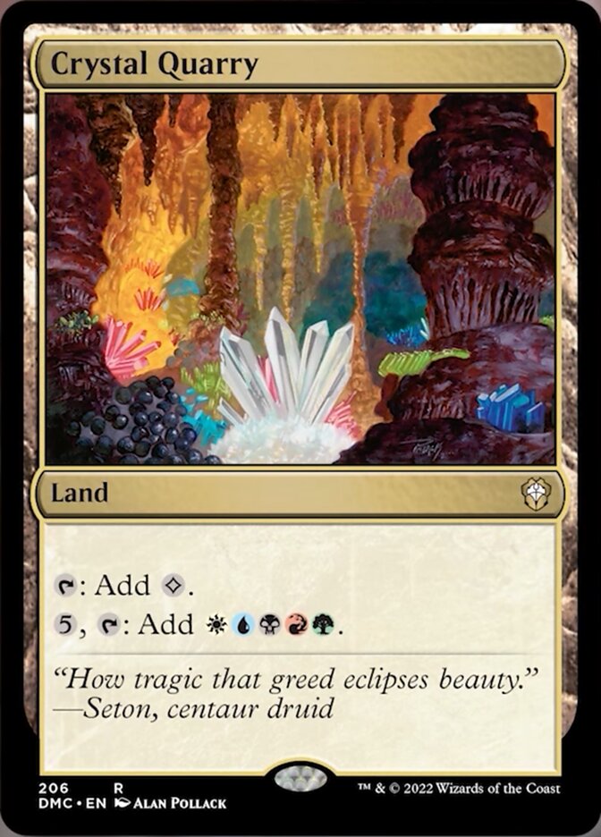Crystal Quarry [Dominaria United Commander] 