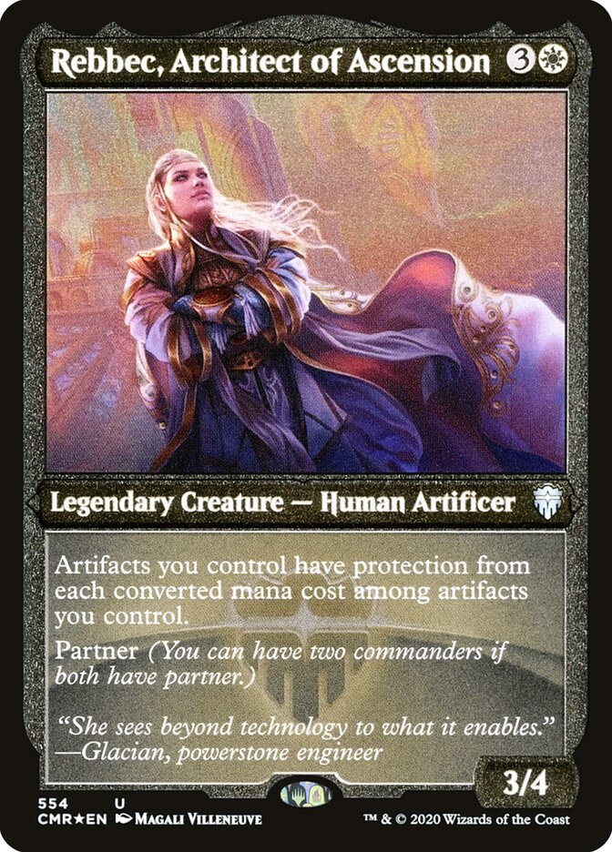 Rebbec, Architect of Ascension (Etched) [Commander Legends] 