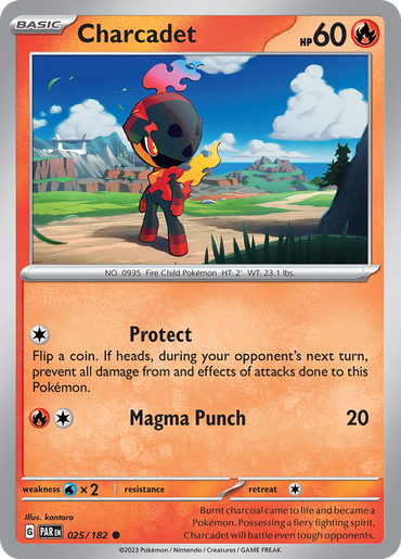 Charcadet (025/182) [Scarlet &amp; Violet: Paradox Rift] 