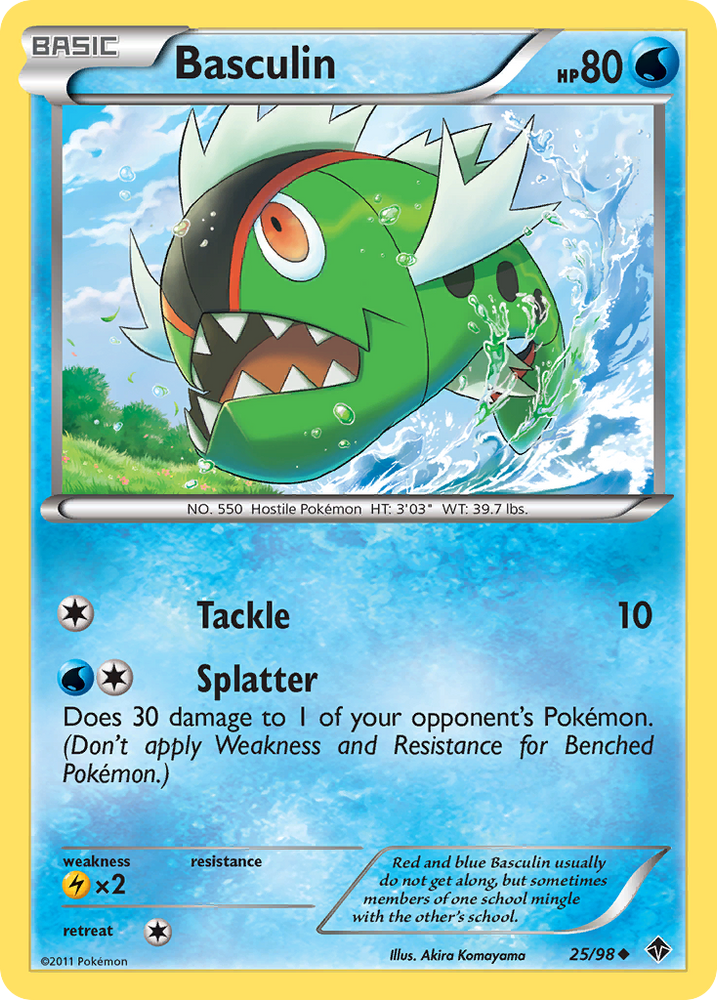 Basculin (25/98) [Black &amp; White: Emerging Powers] 