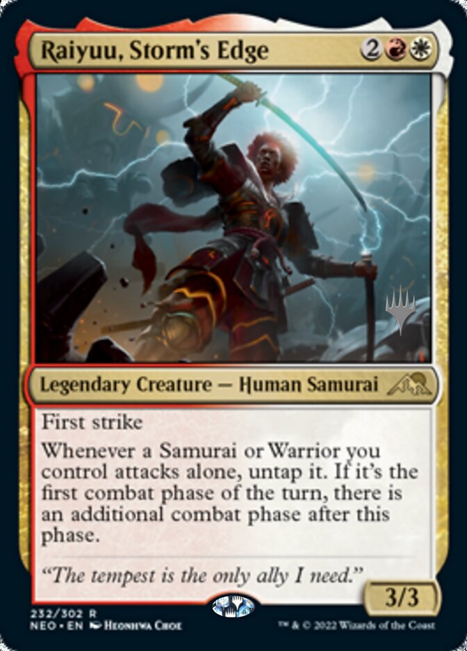 Raiyuu, Storm's Edge (Promo Pack) [Kamigawa: Neon Dynasty Promos] 