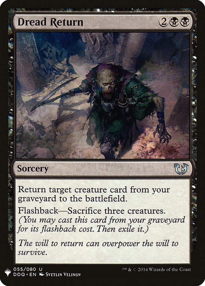 Dread Return [Mystery Booster] 