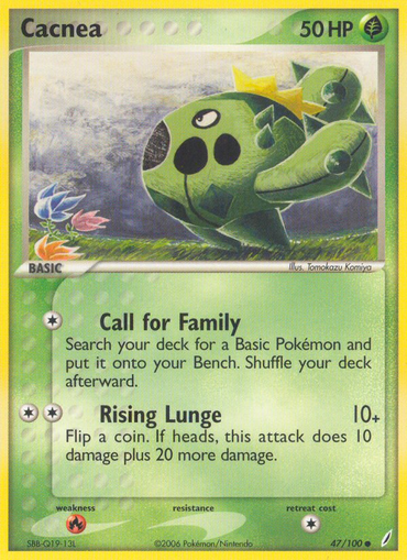 Cacnea (47/100) [EX: Crystal Guardians] 