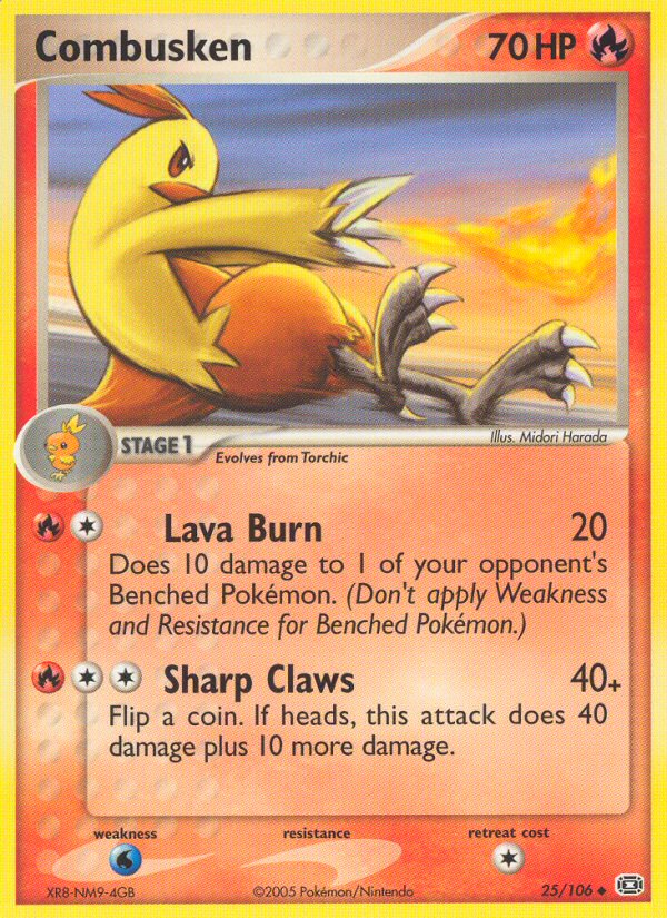 Combusken (25/106) [EX: Emerald] 