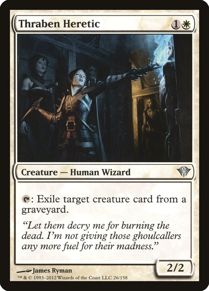 Thraben Heretic [Dark Ascension] 