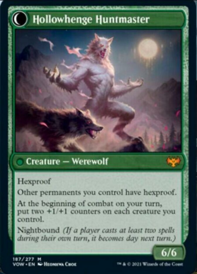 Avabruck Caretaker // Hollowhenge Huntmaster [Innistrad: Crimson Vow] 
