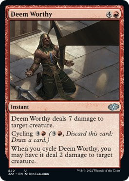 Deem Worthy [Jumpstart 2022] 