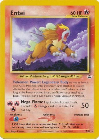 Entei (17/64) [Neo Revelation Unlimited] 