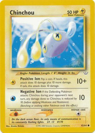 Chinchou (42/64) [Neo Revelation Unlimited] 