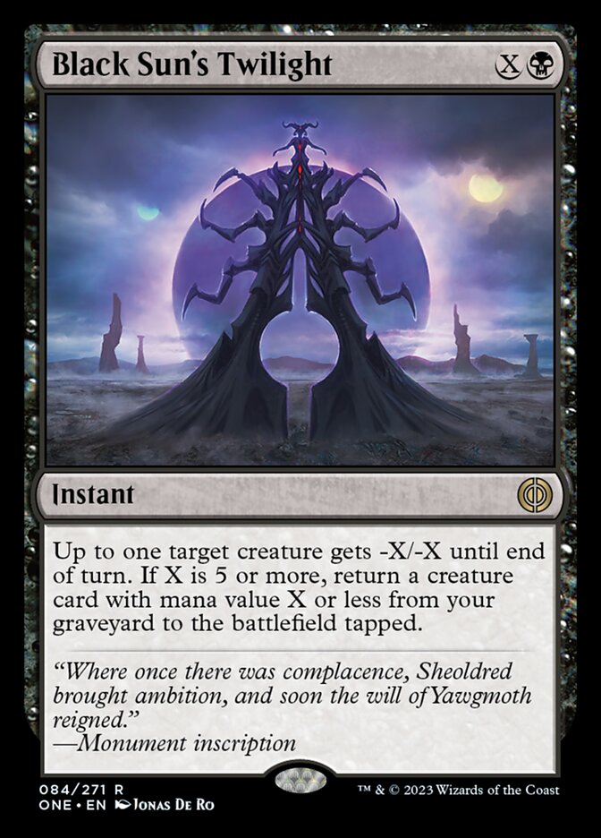 Black Sun's Twilight [Phyrexia: All Will Be One] 