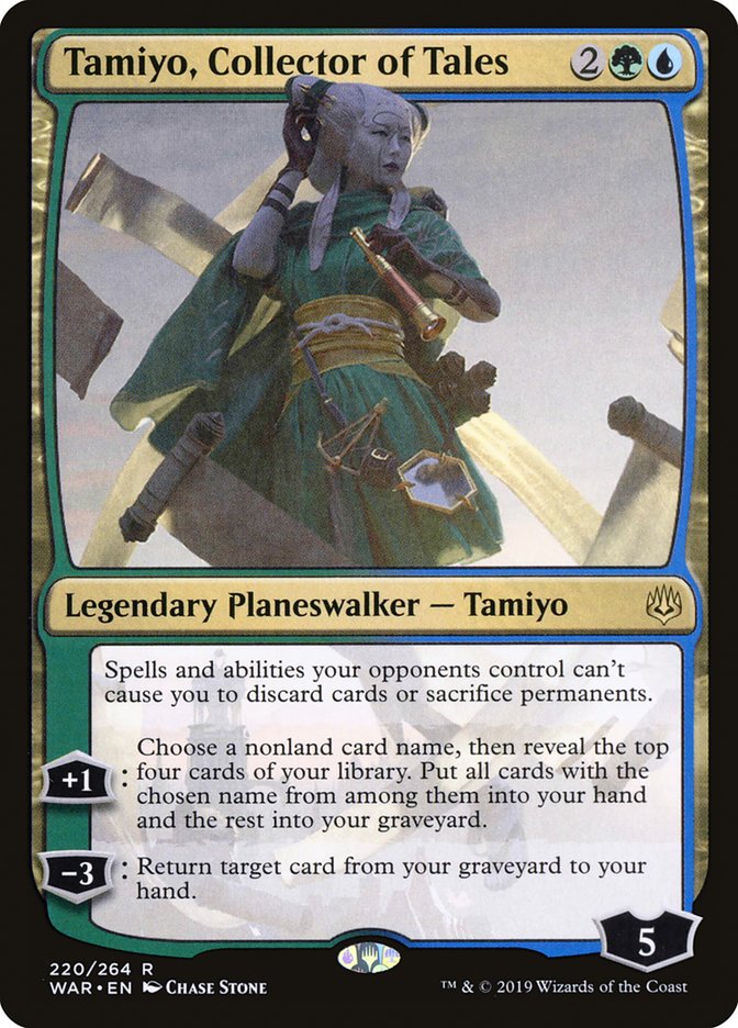 Tamiyo, Collector of Tales [War of the Spark] 